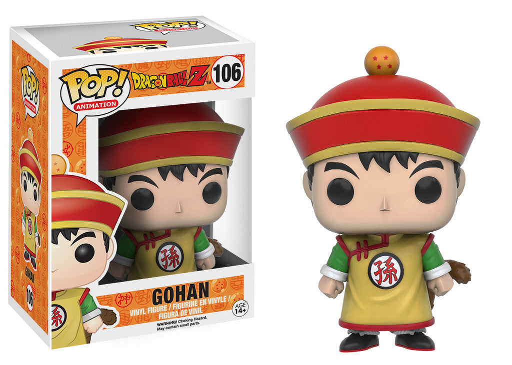 DRAGON BALL Z: GOHAN, POP! - figurine vinyl 10 cm, funko, fk7424