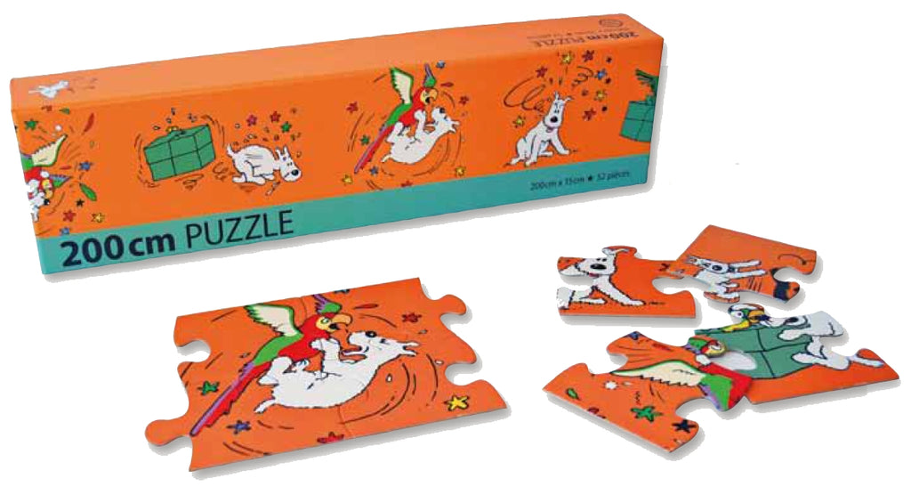 TINTIN: FRISE MILOU - puzzle 52 pièces 200 x 15 cm