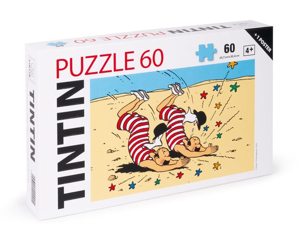 Puzzle Tintin 60 pièces "Dupondt désert" Tintinimaginatio 2025 (81562)