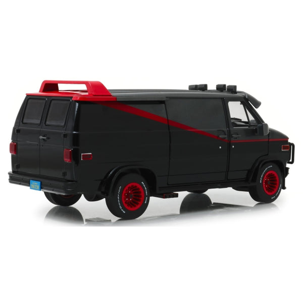 Corgi 1/43 – Van Agence Tous Risques – GMC Noir + Figurines – édition 2001
