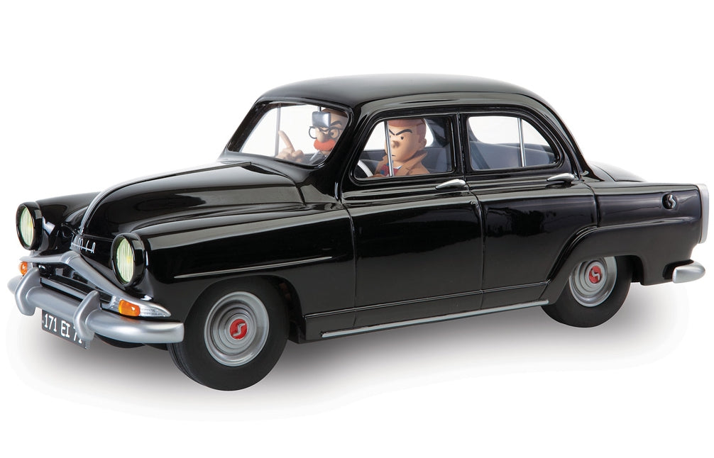 GIL JOURDAN: SIMCA ARONDE 1956 "SURBOUM POUR 4 ROUES" - véhicule de collection 34 cm