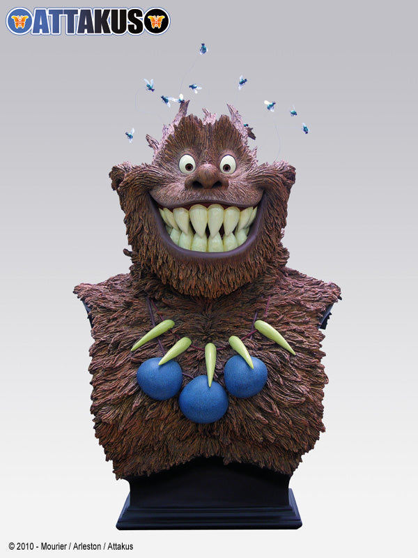 TROLLS DE TROY: TETRAM (EDITION COULEURS) - buste en résine 88 cm