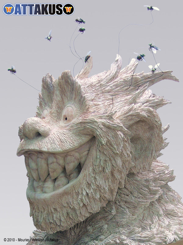 Buste Teträm Trolls de Troy (Edition Marbre) 80 cm, Attakus 2010 (att009)