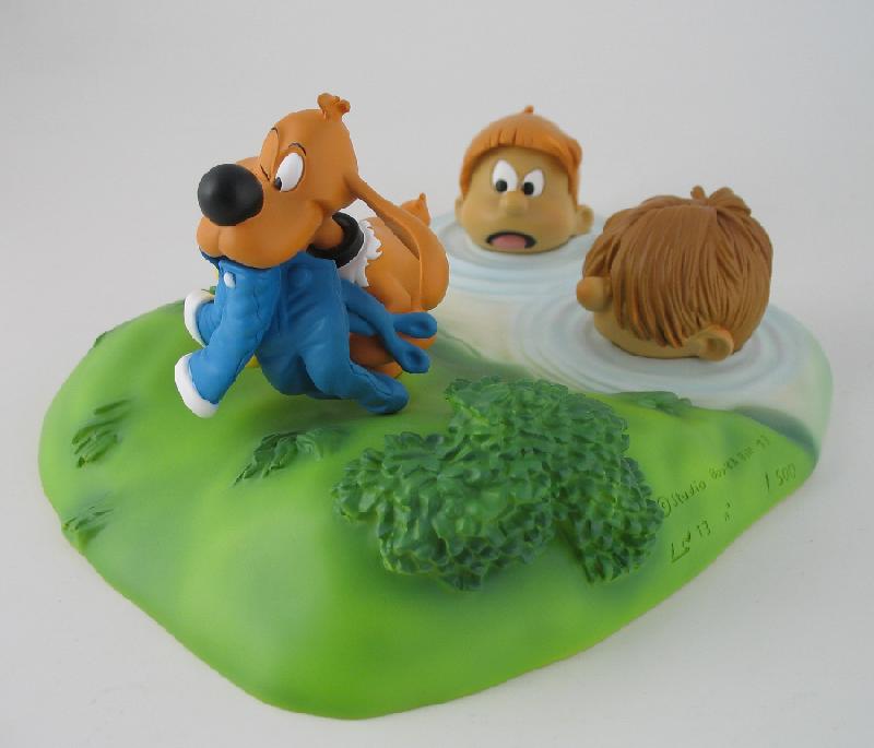 Figurines Boule Et Bill - Pixi - Résine - Série Limitée 1997 - Ensemble Complet