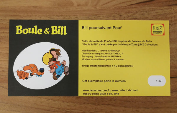 Figurine FIGZ Boule & Bill – Hildegarde – Schleich 6 Cm – Neuve
