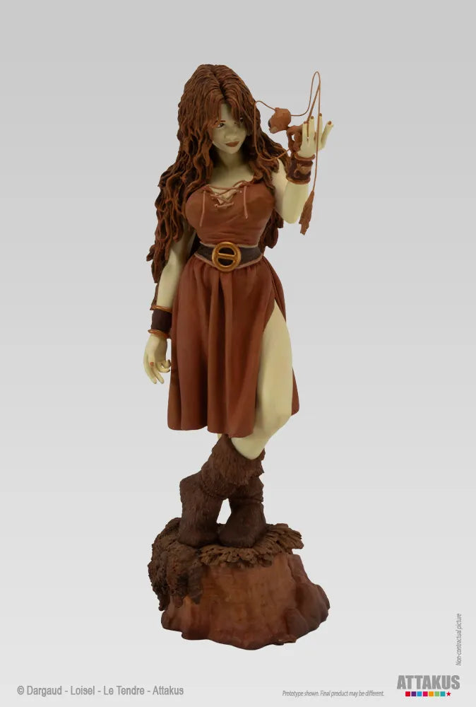 Statuette de collection Pélisse et son Fourreux (version Sépia) 1:6 La Quête de l'Oiseau du Temps Attakus 2025 (c852)