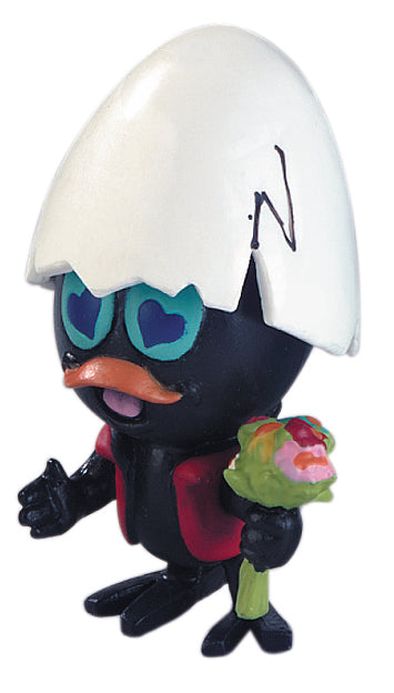 CALIMERO: BOUQUET DE FLEURS - figurine plastique 5.5 cm