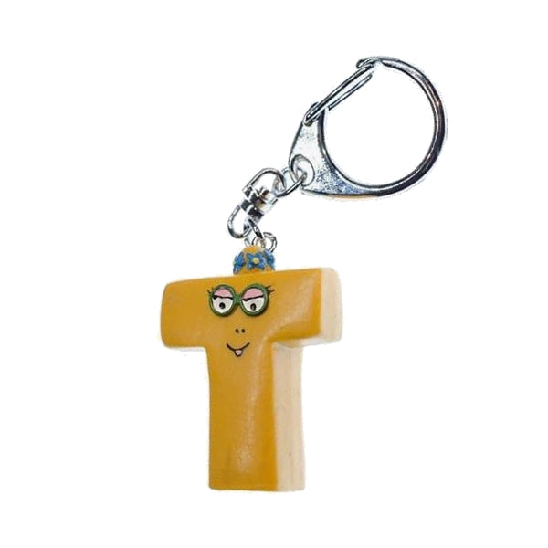 Porte-clés Barbapapa Alphabet "T", Plastoy 2007