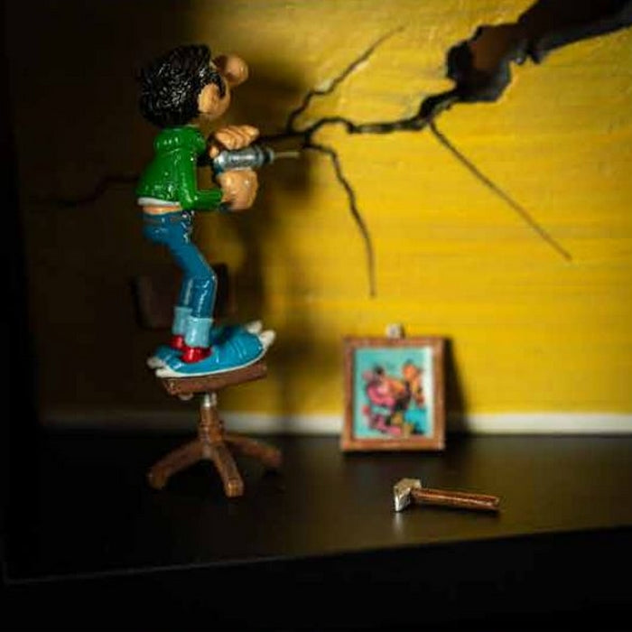 Pixi Mini Gaston Lagaffe フィギュア5体 1997 Franquin, Gaston 5 mini figurines, Pixi, 1997