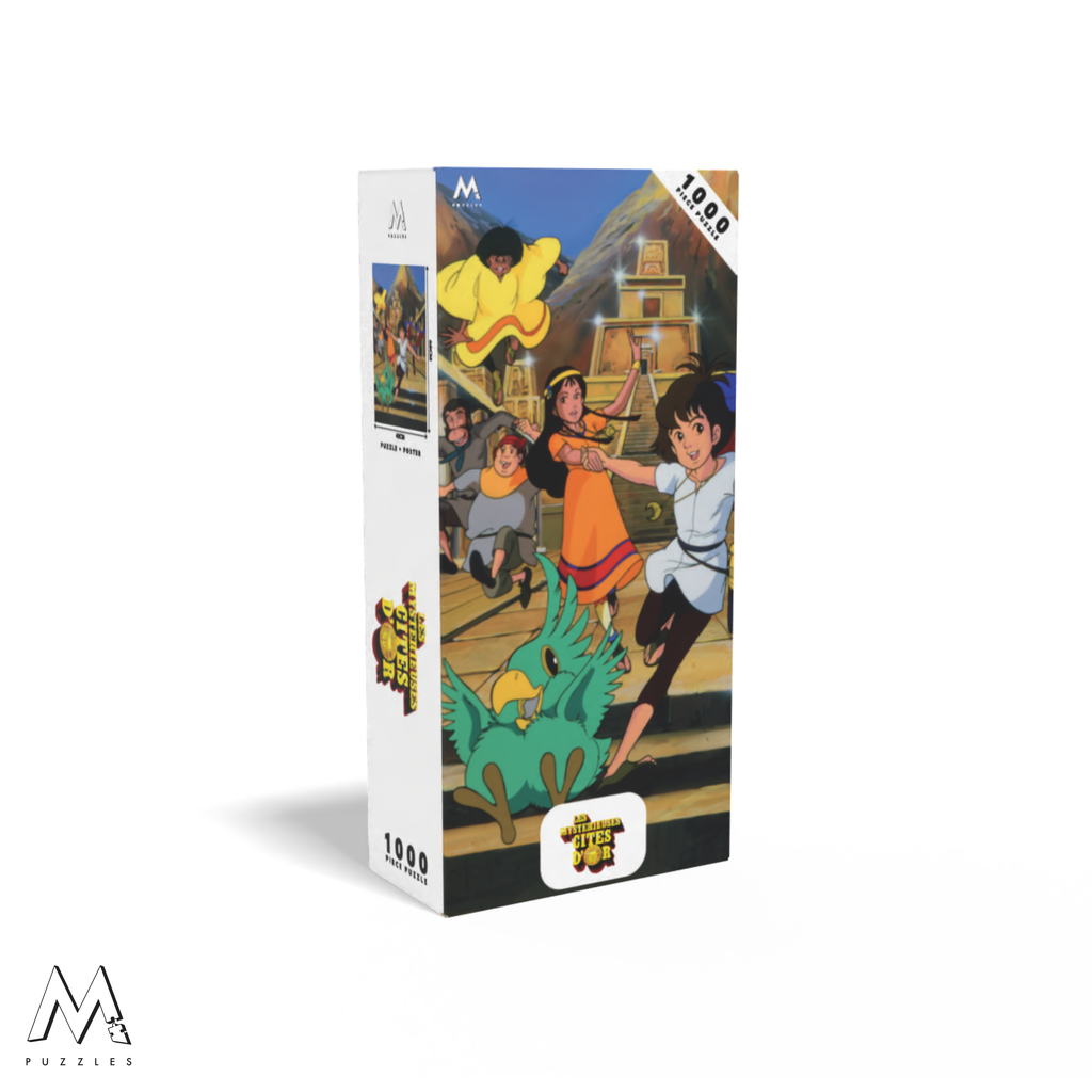Puzzle Les Mystérieuses Cités d'Or 1000 pièces M-PUZZLE 2026