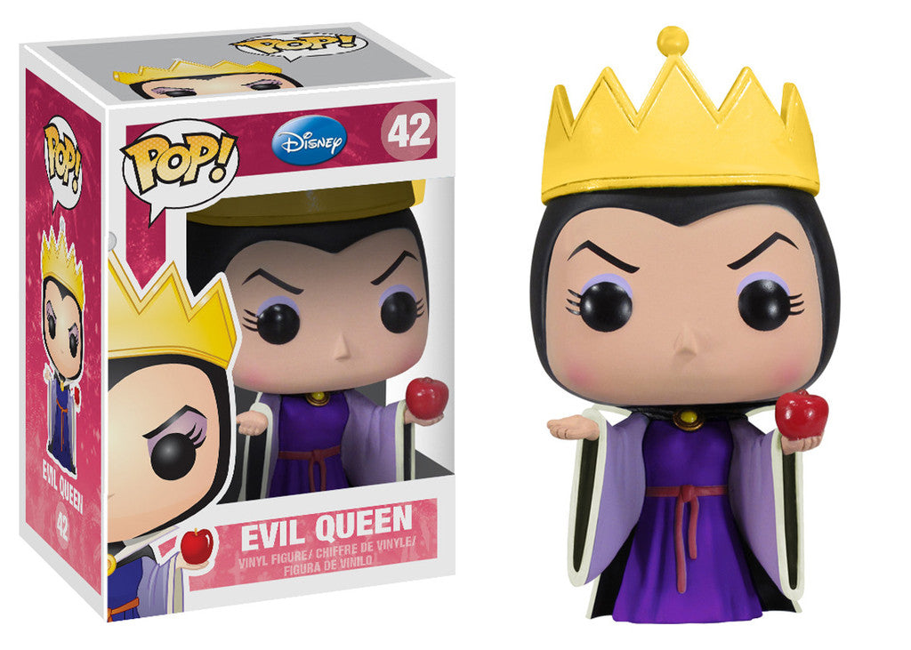 (article avec défauts) BLANCHE NEIGE et les 7 NAINS: EVIL QUEEN, POP! - figurine vinyl 10 cm