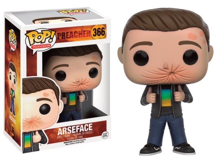PREACHER: ARSEFACE, POP! - figurine vinyl 10 cm