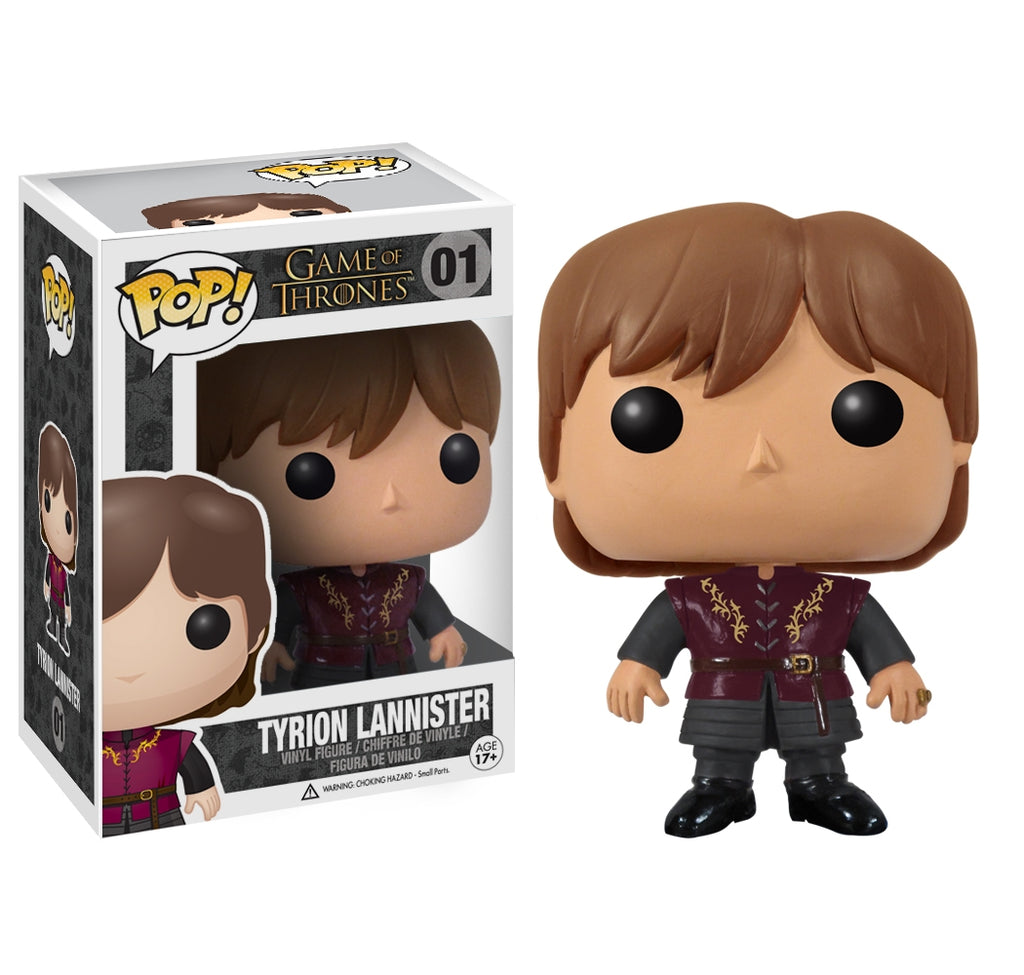GAME OF THRONES: TYRION LANNISTER, POP! #01 - figurine vinyl 10 cm
