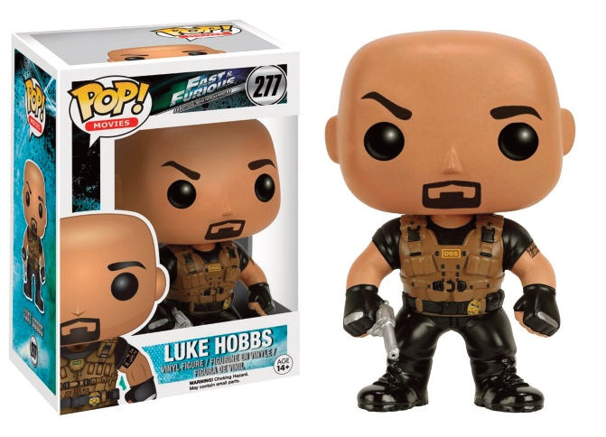 FAST & FURIOUS: LUKE HOBBS, POP! - figurine vinyl 10 cm