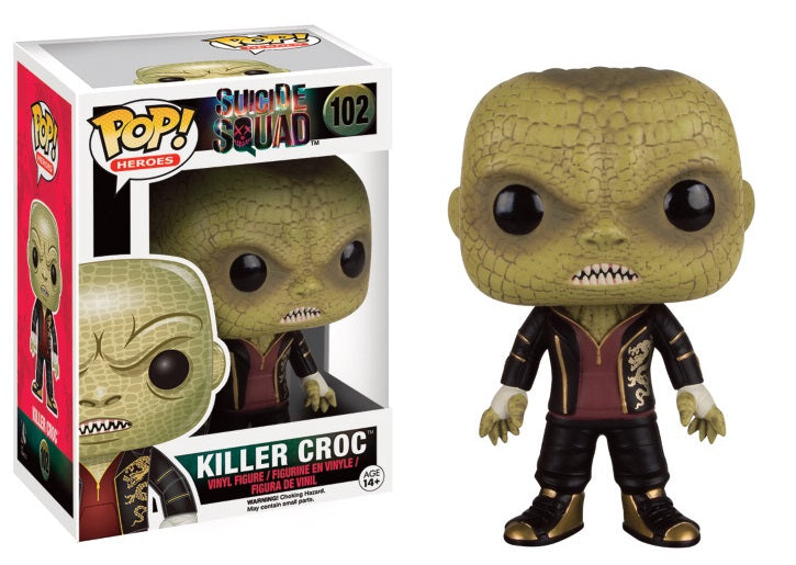 SUICIDE SQUAD: KILLER CROC, POP! - figurine vinyl 10 cm