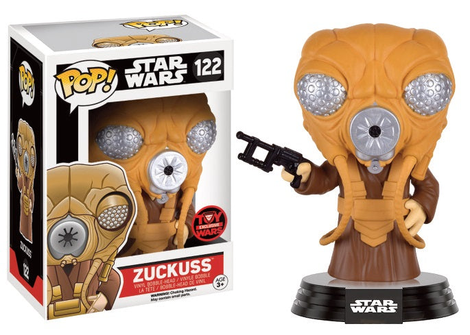 STAR WARS, EPISODE V: ZUCKUSS, FUNKO POP! #122 - figurine bobble-head vinyl 10 cm