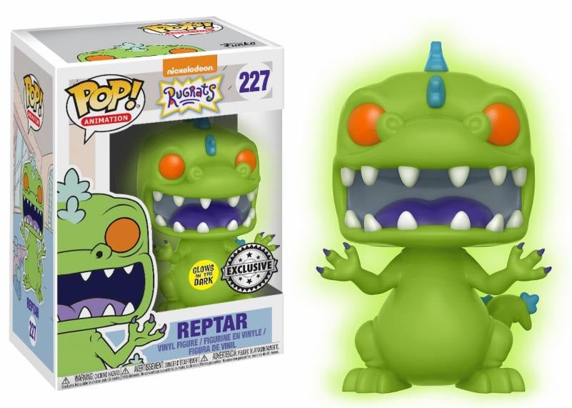 LES RAZMOKET: REPTAR (GLOW IN THE DARK), FUNKO POP! ANIMATION #227 - figurine vinyl 10 cm