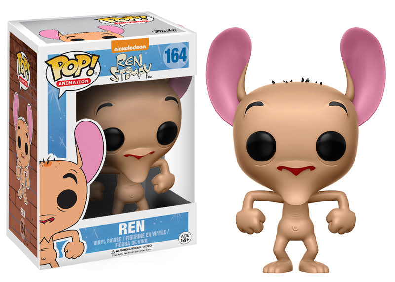 REN AND STIMPY: REN, FUNKO POP! ANIMATION #164 - figurine vinyl 10 cm