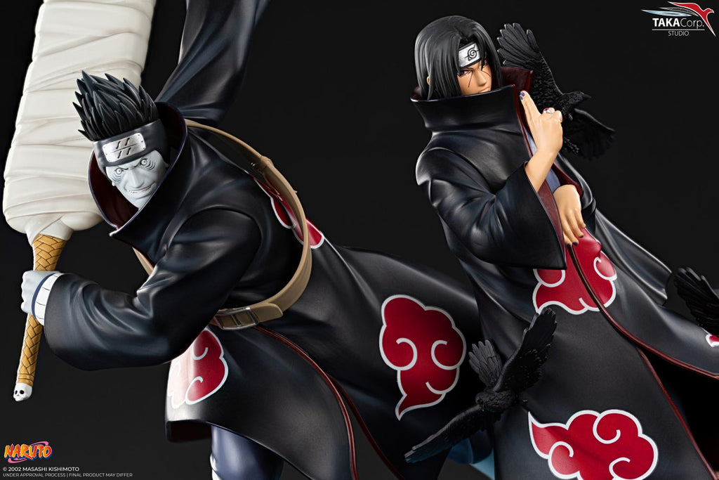 Figurine Itachi et Kisame du Manga Naruto, Taka Corp Figurine Itachi et Kisame du Manga Naruto, Taka Corp