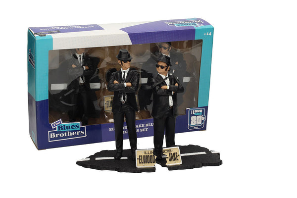 Coffret de 2 figurines The Blues Brothers Elwood & Jake Blues, SD Toys 2017