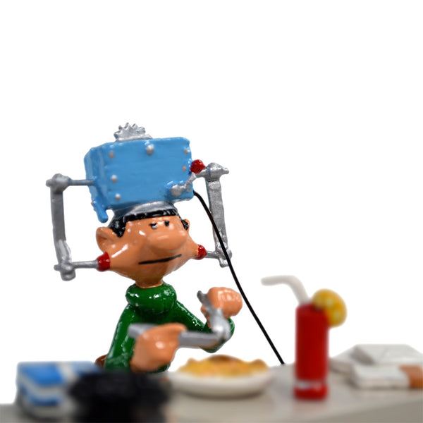 GASTON LAGAFFE: LE MASTIGASTON - figurine métal 8.5 cm