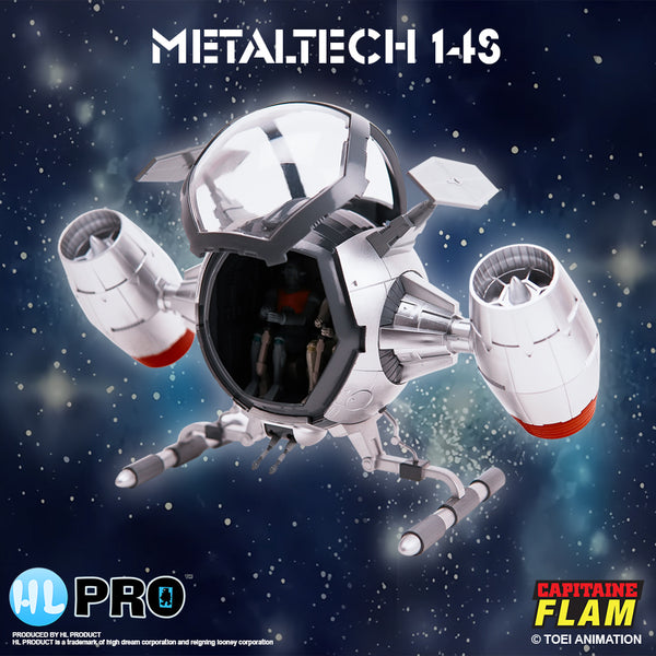 Réplique Cosmolem / Cosmo Liner (Silver Edition) Capitaine Flam / Captain Future HL Pro Metaltech 14S 2026