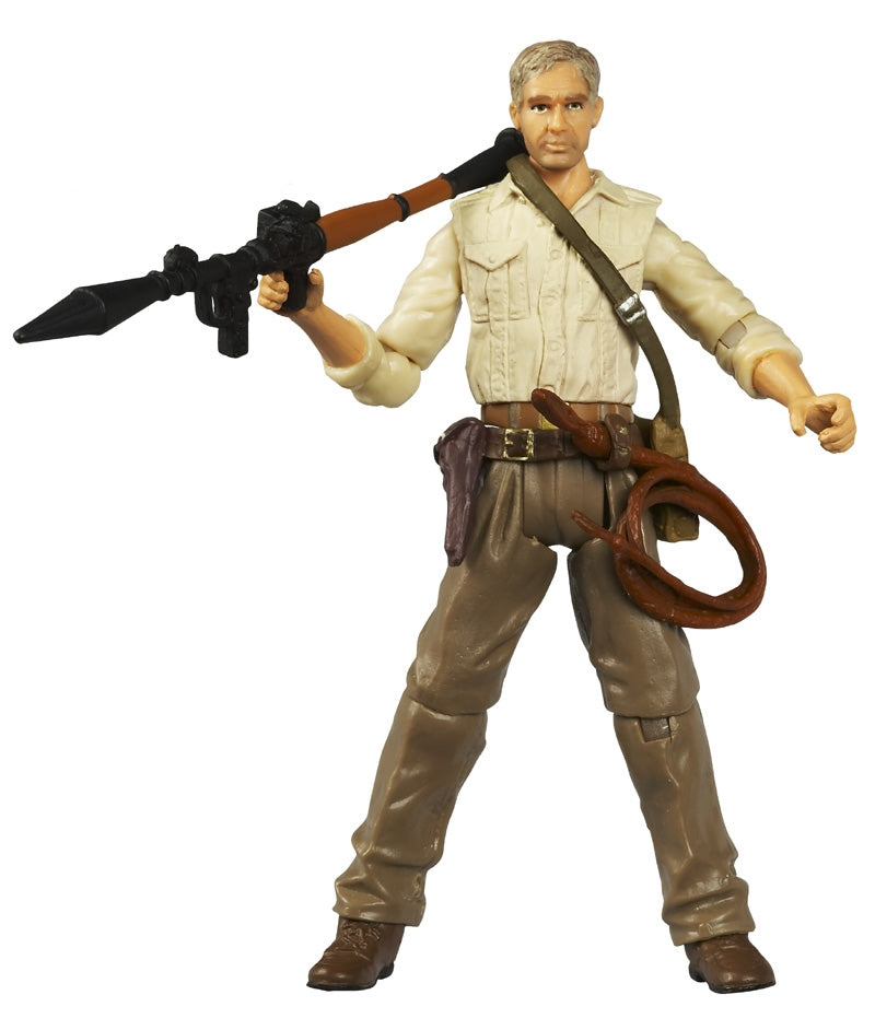 INDIANA JONES: INDIANA JONES & BAZOOKA "LE ROYAUME DU CRANE DE CRISTAL" - figurine articulée 9 cm