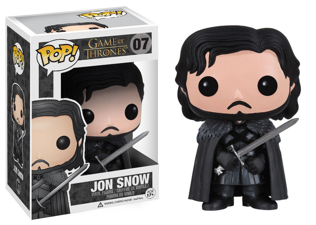 GAME OF THRONES: JON SNOW, POP! #07 - figurine vinyl 10 cm