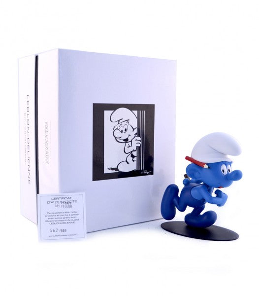 Figurine Les Schtroumpfs Collectoys N°178 – Schtroumpf Bricoleur, Résine
