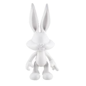 LOONEY TOONS: BUGS BUNNY, ARTOYS "MONOCHROME BLANC" - figurine vinyl articulée 30 cm