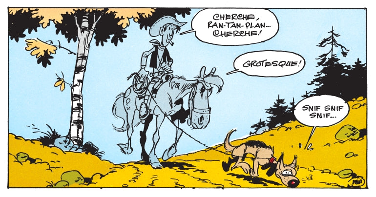 LUCKY LUKE RANTANPLAN figuren Schleich 1984 EUR 3,50 - DE