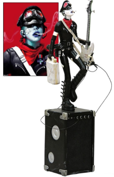 Statue Attakus C759 Lucy Par Benjamin - Figurine Résine 35cm (neuve Sous Blister)