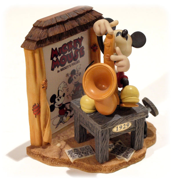 MICKEY: MICKEY'S FOLLIES - diorama résine 12 cm