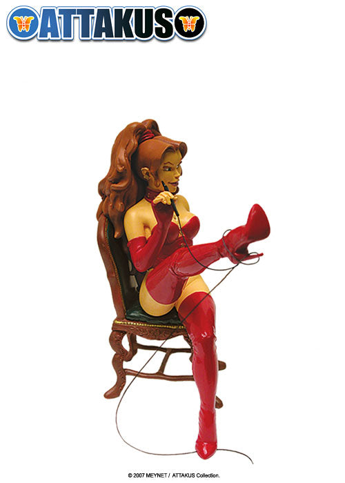 MEYNET, FLEUR DE CUIR: SYLVIA - statuette résine 17 cm