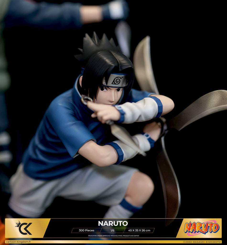 FIGURINE NARUTO SERRE livre squad 7 bookends - résine numéroté 1024 EUR