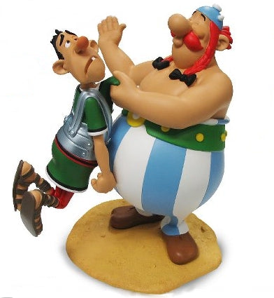 ASTERIX: OBELIX "PAF!" - statuette résine 36 cm