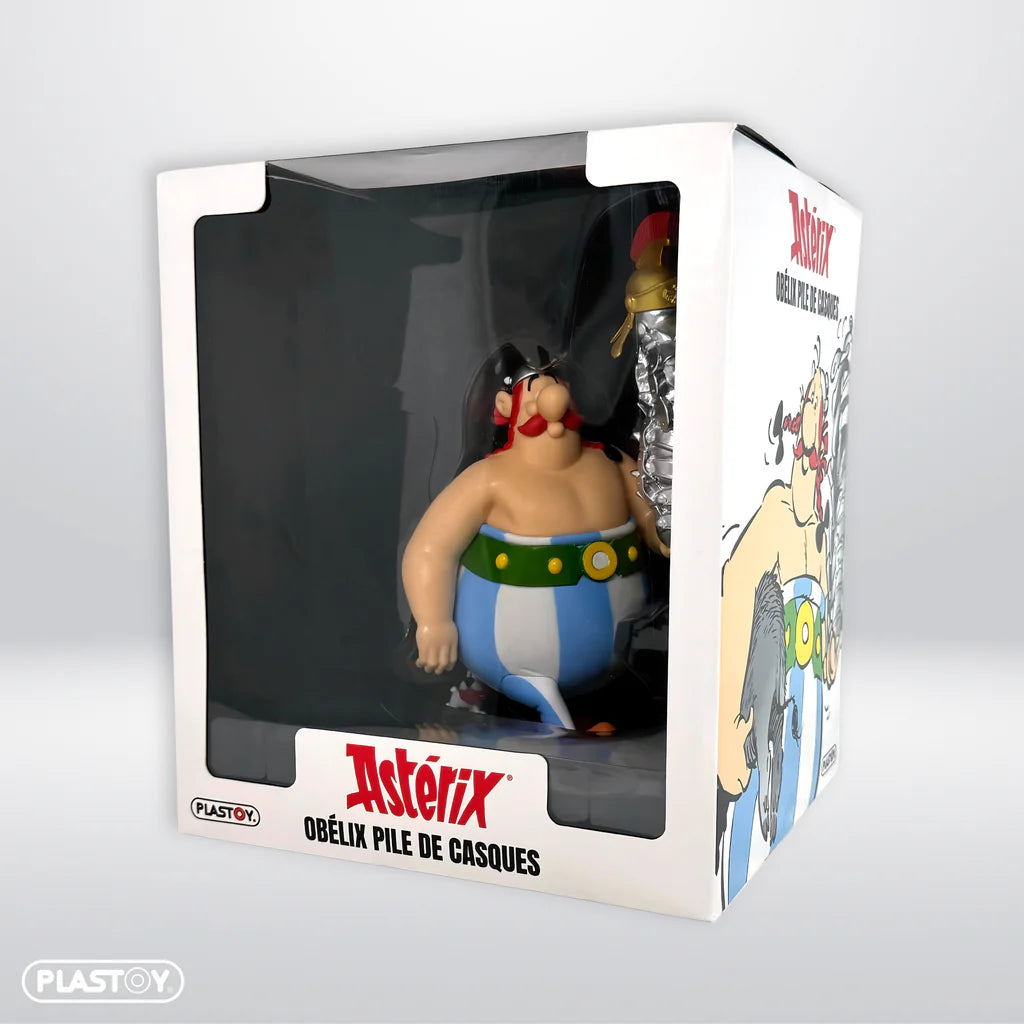 Lot Figurines Astérix Plastoy Cassées + 2 Classeurs Avec Fascicules – Pour Restauration