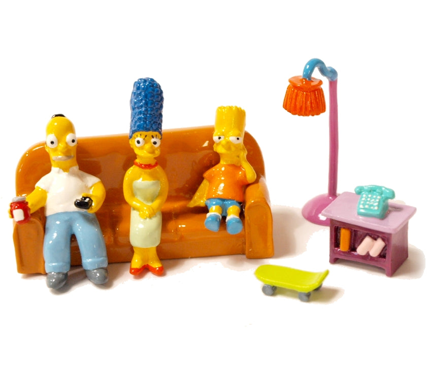 LES SIMPSON: CANAPE - mini figurines métal 4 cm