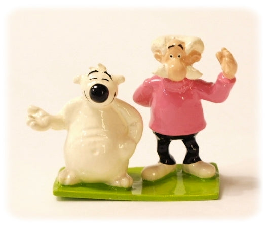 CUBITUS ET SEMAPHORE - mini figurines métal 3 cm