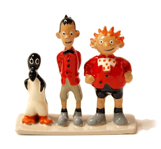 ZIG, PUCE ET ALFRED - mini figurines métal 3 cm