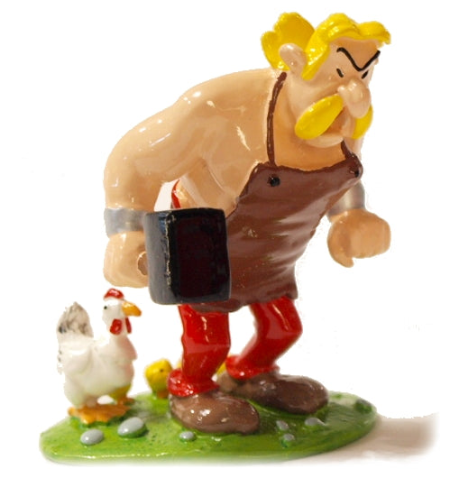 ASTERIX: CETAUTOMATIX FACHE - figurine métal