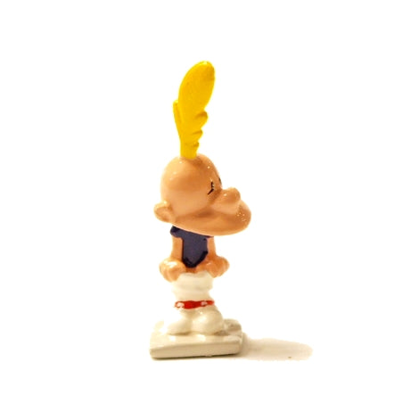TITEUF: TITEUF MONTRANT SES FESSES - mini figurine métal 3 cm