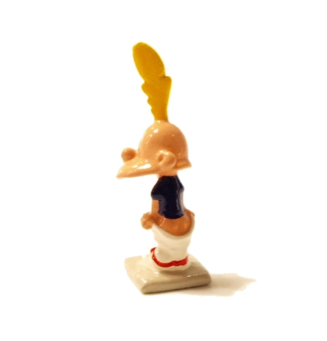 TITEUF: TITEUF MONTRANT SES FESSES - mini figurine métal 3 cm