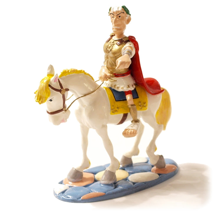 Figurines Astérix - Cléopâtre Et Jules César - Plastoy 2000 - Collection BD - Occasion