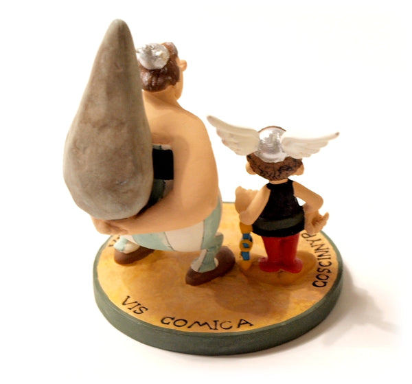 ASTERIX: UDERZORIX & GOSCINNYRIX - figurines métal 10 cm