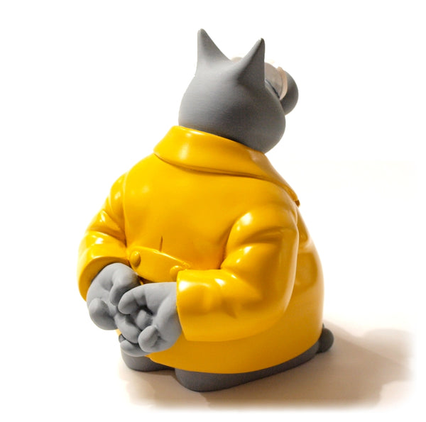LE CHAT - statuette résine 16 cm