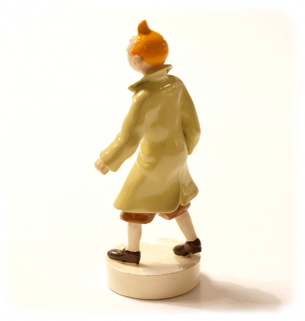 TINTIN - PIECE DU JEU D'ECHECS, LE ROI: TINTIN - figurine métal 8 cm (pixi 40530 occasion)