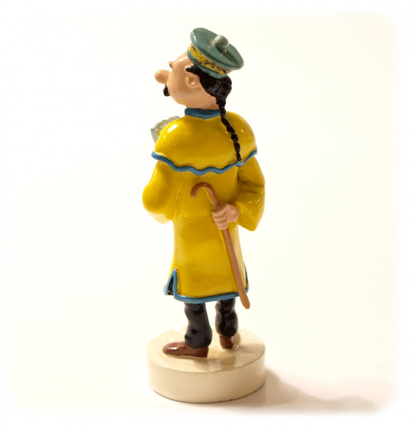 TINTIN: PIECE DU JEU D'ECHECS, CAVALIER: DUPOND - figurine métal 8 cm (pixi 40530 occasion)