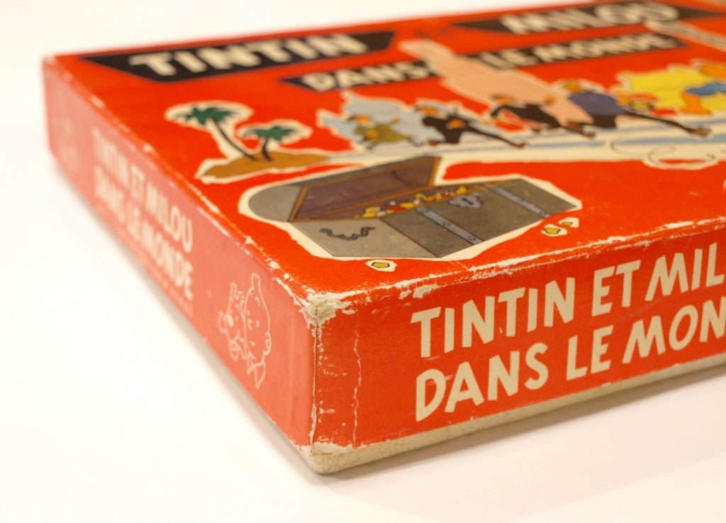 Tintin Et Milou Dans Le Monde - Jeu De Société Jeux Noel Montbrison - Occasion