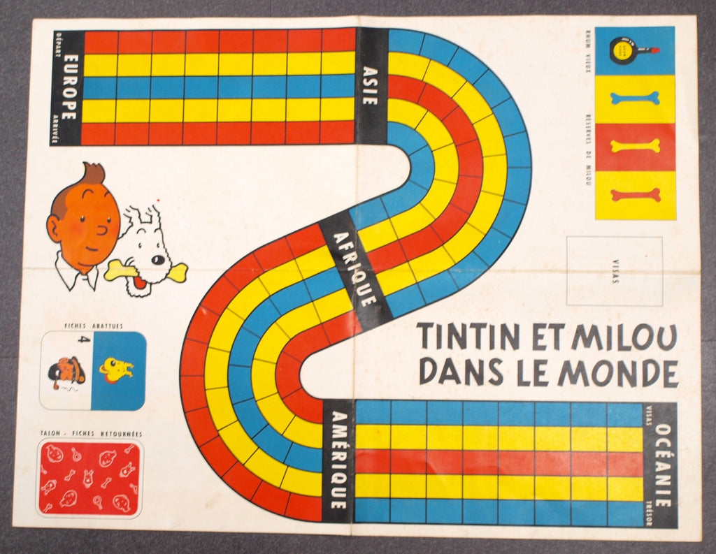 Jeu De Société Tintin Et Milou Dans Le Monde – Jeux Noël Montbrison – France